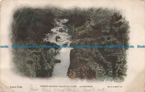 R673976 Oberer Steg. Crawick Glen. Sanquhar. Robert Kerr. E. Le Deley. 1904