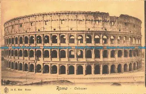 R674531 Roma. Colosseo. E. Risi