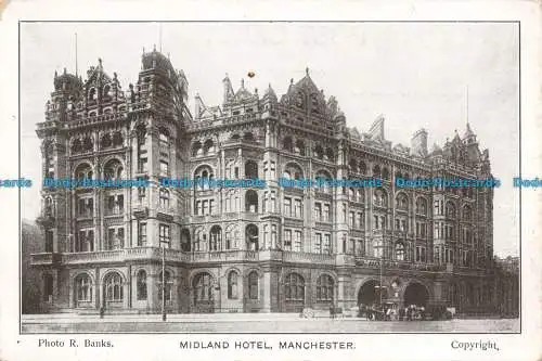 R674034 Manchester. Midland Hotel. R. Banks