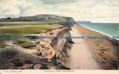 R674068 Christchurch. Hengistbury Head. F. G. O. Stuart. 1793