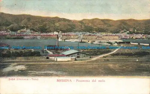 R674624 Messina. Panorama dal Molo. Alterocca Terni