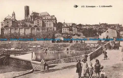 R674637 Limoges. L Abbessaille. Postkarte