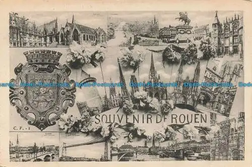 R674639 Souvenir de Rouen. C.V. Multi View