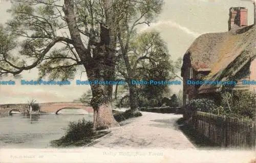 R674091 New Forest. Ibsley Bridge. F. G. O. Stuart. 1904