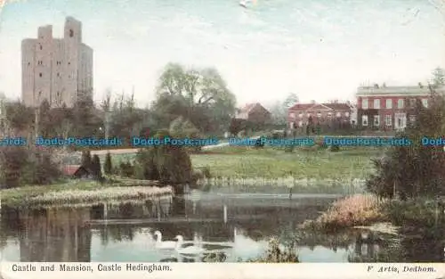 R674097 Castle Hedingham. Schloss und Herrenhaus. F. Artis. 1905