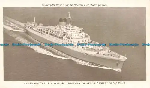 R674656 The Union Castle Royal Mail Steamer Windsor Castle