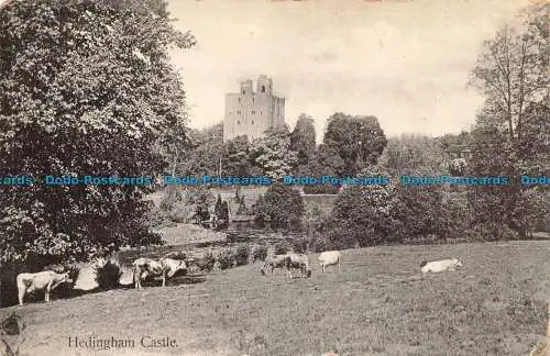 R674135 Hedingham Castle. Maye. Postkarte. 1910