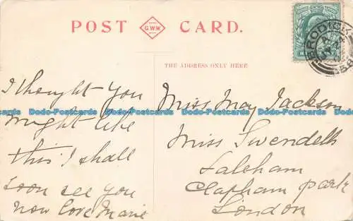 R674160 Brodick Castle. G. W. W. Postkarte