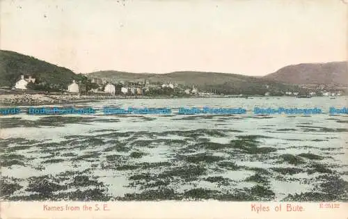 R674720 Styles of Bute. Kames aus der S.E. 1910