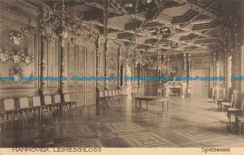 R674177 Hannover. Leineschloss. Speisesaal. Hann Linden