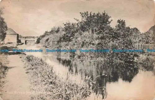 R674737 Shefford. Der Fluss Ivel. Thomas Bates