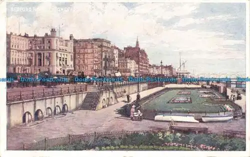 R675243 Hove. Bedford Hotel and Promenade. Stiefel Cash Chemists. 1906