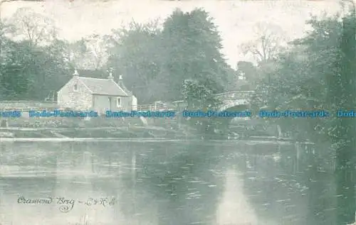 R674757 Cramond Brig. Postkarte. 1903