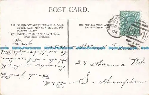 R674219 London. The Bank of England. Postkarte. 1904