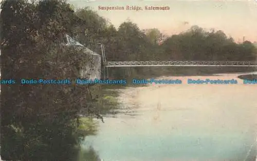 R674778 Kalemouth. Hängebrücke. Stimpson. 1908