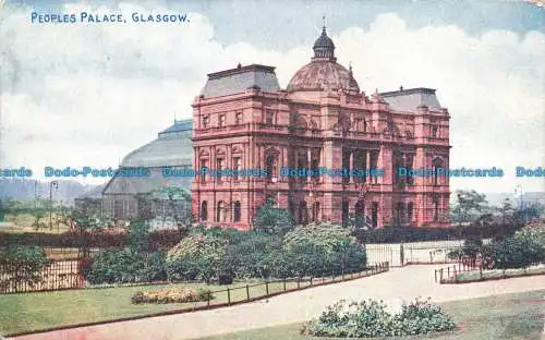 R674785 Glasgow. Volkspalast. Hamilton Herald. Brandon Serie. 1905