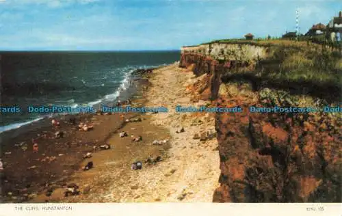 R675287 Hunstanton. Die Klippen. Jarrold. Cotman Farbe