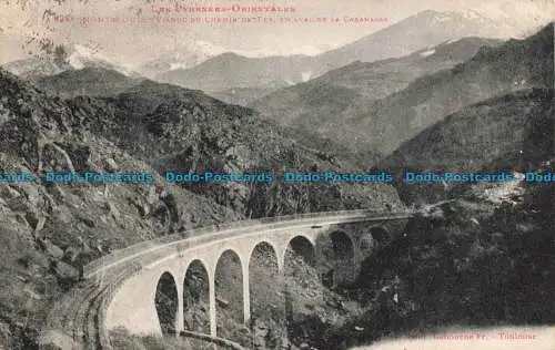 R674290 Mont Louis. Viaduc du Chemin de fer en Aval de la Cabanasse. Labouche Fr