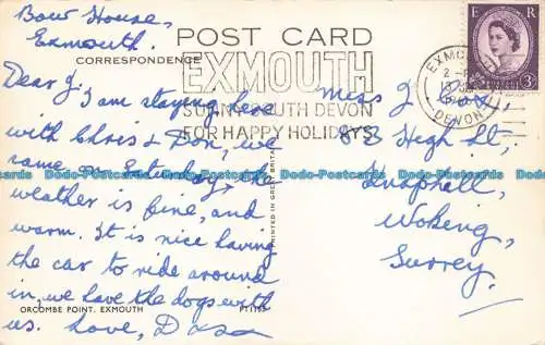 R675333 Exmouth. Orcombe Point. 1966