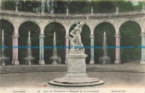 R674300 Parc de Versailles. Bosquet de la Colonnade. 1913