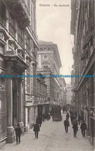 R676280 Genova. Via Garibaldi. B. und C. Brunner