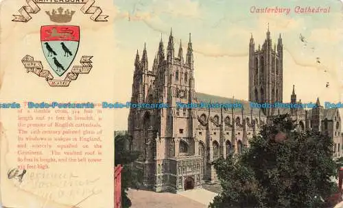 R674306 Kathedrale von Canterbury. Valentines Serie. 1907