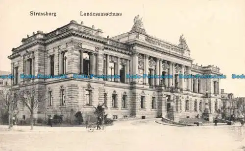 R674319 Strassburg. Landesausschuss. Jul. Manien. 1909