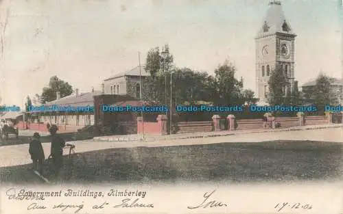 R674876 Kimberley. Regierungsgebäude. 1904