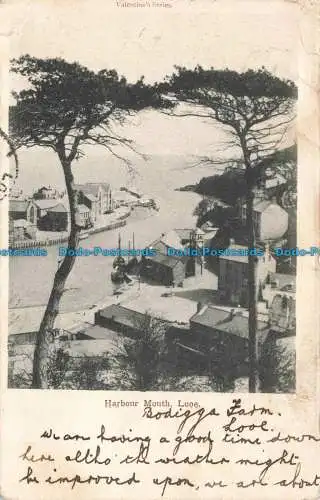 R676302 Looe. Hafenmündung. 1903