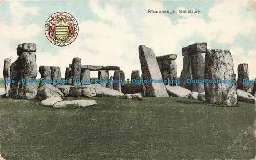 R674891 Salisbury. Stonehenge. Mabbett. 1905