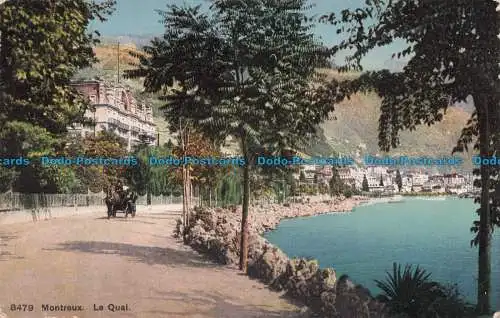 R674344 Montreux. Le Quai. Phototypie Co. 1910