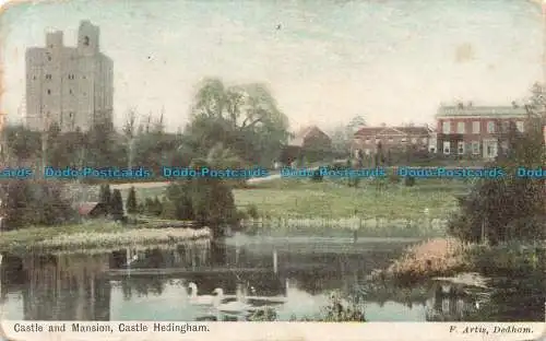 R674356 Castle Hedingham. Schloss und Herrenhaus. F. Artis. 1905