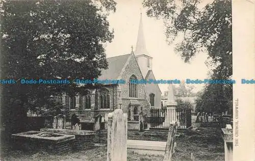 R674909 Chigwell. Die Kirche. Postkarte. 1904