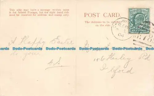 R674909 Chigwell. Die Kirche. Postkarte. 1904