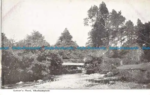 R674947 Okehampton. Liebhaber treffen. Postkarte