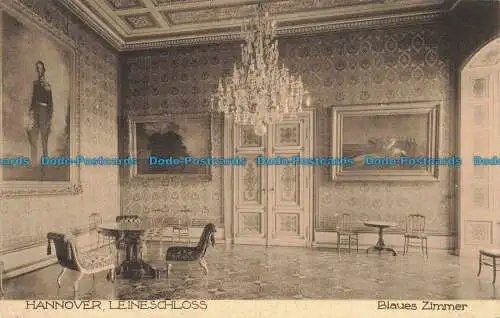 R674972 Hannover. Leineschloss. Blaues Zimmer. Hann Linden