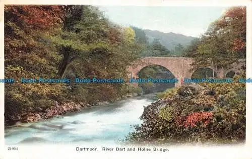 R675482 Dartmoor. River Dart und Holme Bridge