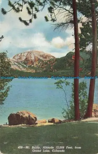 R676447 Colorado. Mt. Glatze. Vom Grand Lake. Sanborn Souvenir