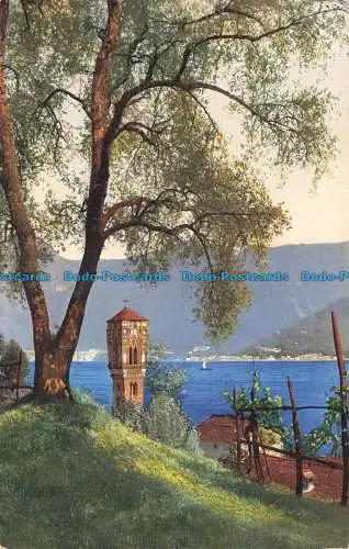 R676452 Lago di Como. Carate. N. und D. Photochromie. Serie. 196. Nr. 3336