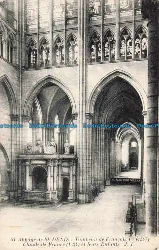 R676453 Abbaye De St. Denis. Tombeau de Francois. Baudiniere