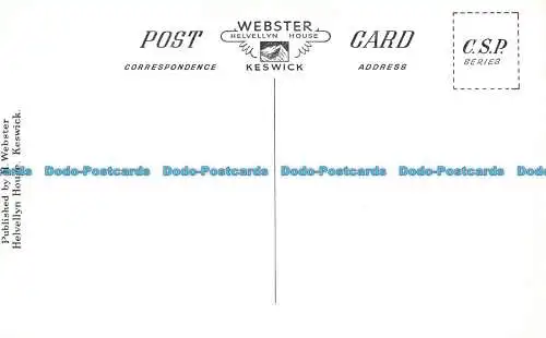 R675526 Keswick. Derwentwater von Castle Head. H. Webster