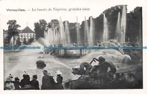 R675576 Versailles. Le Bassin de Neptune. Grandes Eaux