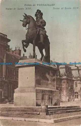 R676514 Palais de Versailles. Statue von Louis. XIV. Mme. Moreau