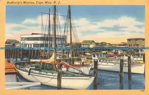 R677049 N. J. Cape May. Rafferty Marina. Ricker. Tichnor Bros