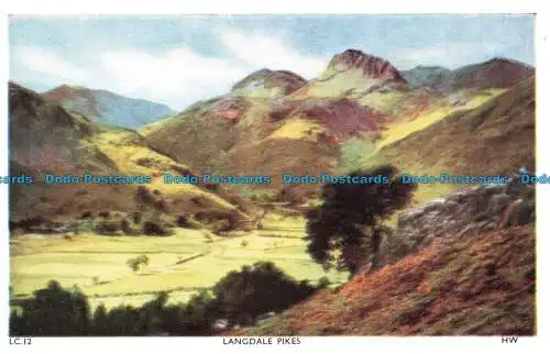 R675586 Langdale Pikes. H. Webster