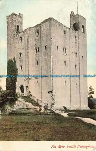 R676521 Castle Hedingham. The Keep. Fredk. Artis. 1910