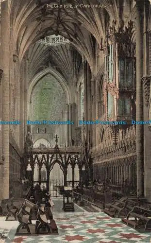 R676531 Ely Cathedral. Der Chor. Serie Valentine. 1910