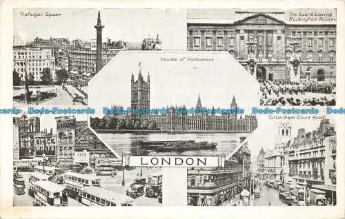 R675612 London. Houses of Parliament. D.E. und S. Multi View