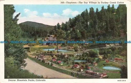 R677078 Colorado. Denver Mountain Parks. Tinytown. Das Spielzeugdorf in der Türkei Cre