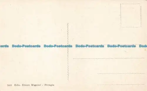 R675620 Perugia. Panorama Visto da Monteluce. Ettore Mignini